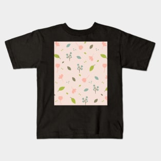 Flowers and leaves Kids T-Shirt